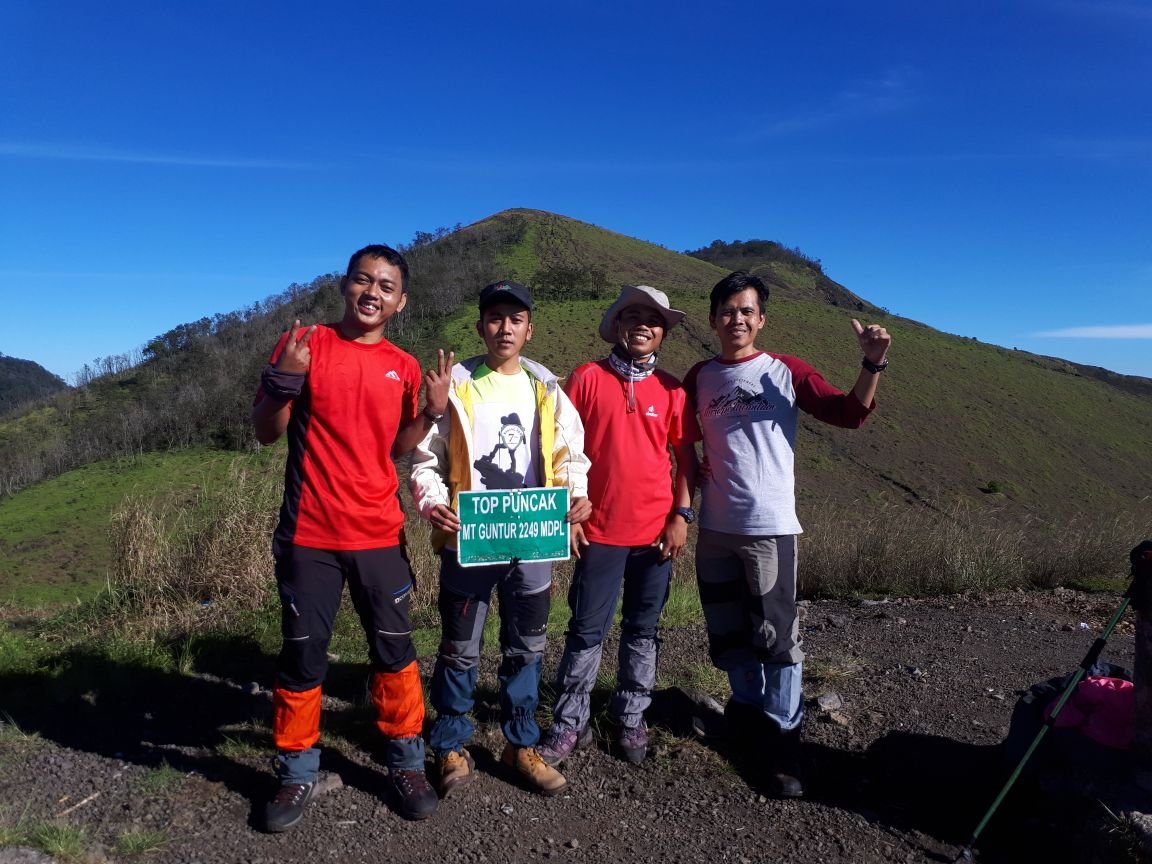 Pendakian gunung guntur